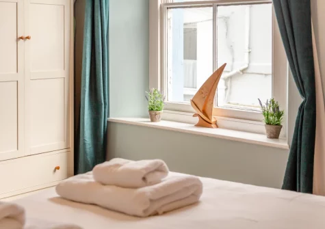 Bedroom #1 at 45 North Street, Fowey