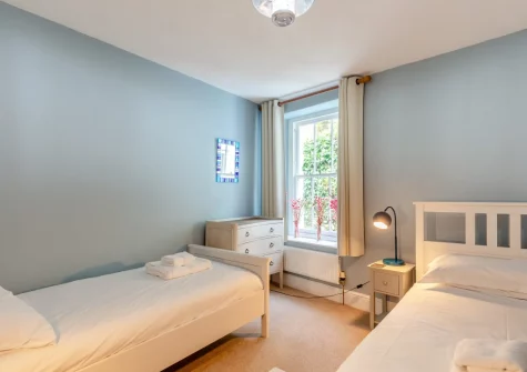 Bedroom #2 at 45 North Street, Fowey