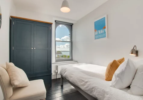 Bedroom #3 at 5 Coastguard Cottages, Torquay