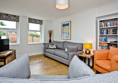 The living area at 5 Devon Beach Court, Woolacombe