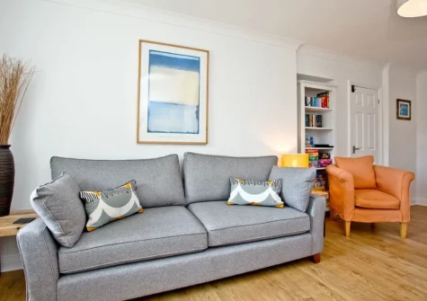 The living area at 5 Devon Beach Court, Woolacombe