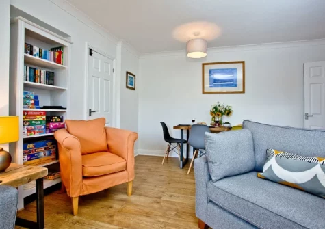 The living area at 5 Devon Beach Court, Woolacombe
