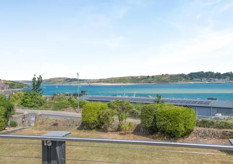 Enjoy views of the estuary from the shared decked terrace, alfresco dining & outdoor sitting area