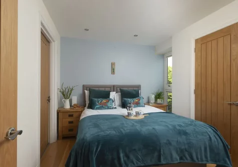 Bedroom #1 at 5 Sandy Lane Apartments, Carbis Bay