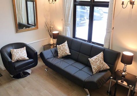 The living area @ 5 Torwood Gables, Torquay