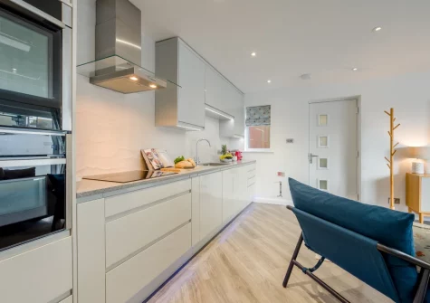 The kitchen at 50 Padstow, Padstow