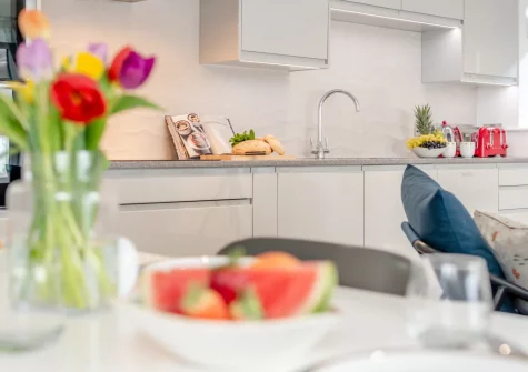 The kitchen at 50 Padstow, Padstow