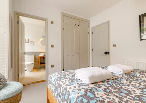 Bedroom #1 at 51 Esplanade, Fowey