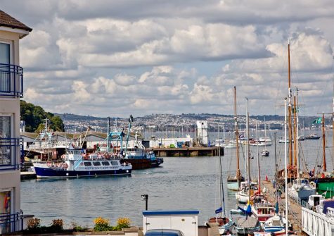 The view from 54 Moorings Reach, Brixham