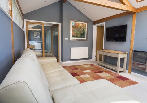 The sitting room at 56 Crowthers Hill, Dartmouth
