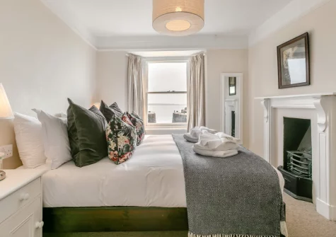 Bedroom #1 at 6 Fishermans Square, Mousehole