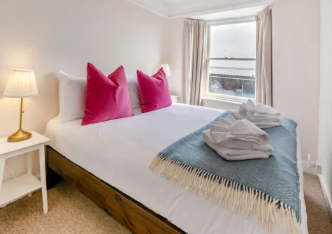 Bedroom #2 at 6 Fishermans Square, Mousehole
