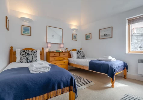 Bedroom #2 at 6 St Elvan's, Porthleven