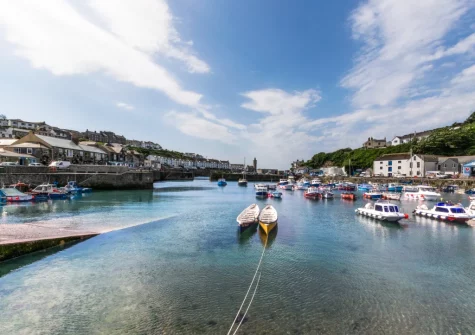 6 St Elvan's is just a few steps away from Porthleven Harbour