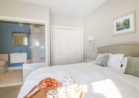 Bedroom #1 at 62 Esplanade, Fowey