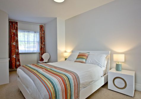 The bedroom at 7 Astor House, Torquay