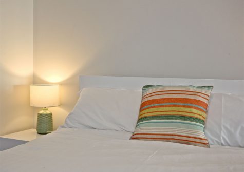 The bedroom at 7 Astor House, Torquay