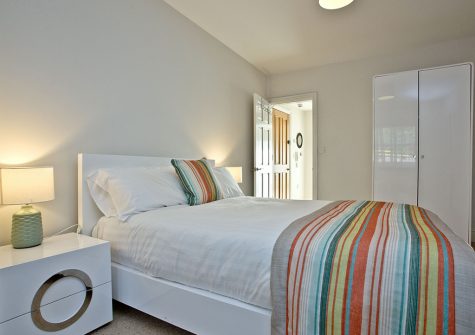 The bedroom at 7 Astor House, Torquay