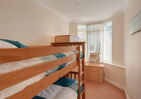 Bedroom 1 @ 7 Vista Apartments, Paignton