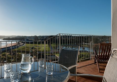 The balcony @ 7 Vista Apartments, Paignton