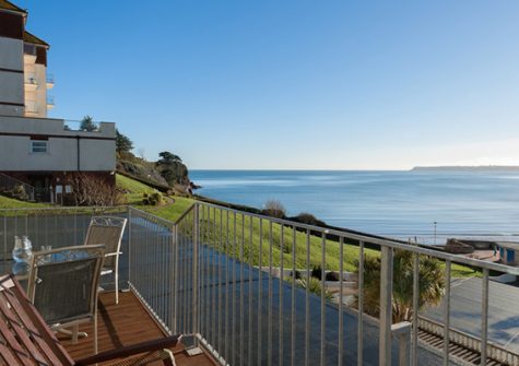 The balcony @ 7 Vista Apartments, Paignton