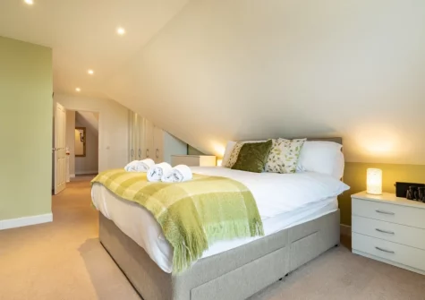 Bedroom #2 at 8 Ocean View, Polruan
