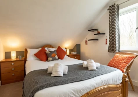 Bedroom #3 at 8 Ocean View, Polruan