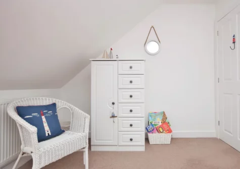Bedroom #4 at 8 Ocean View, Polruan