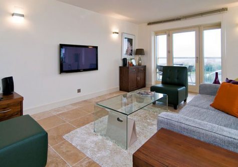 The living area @ 8 The Vista