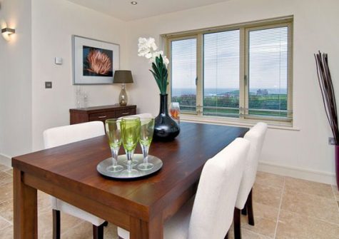 The dining area @ 8 The Vista