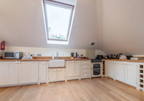 The kitchen at 9 Fernhill Penthouse, Carbis Bay