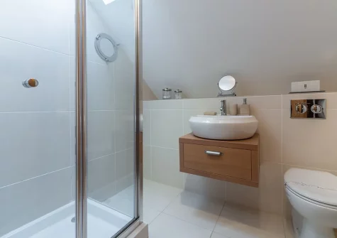 The bathroom at 9 Fernhill Penthouse, Carbis Bay