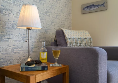 The living area at 9 Marina Court, Torquay