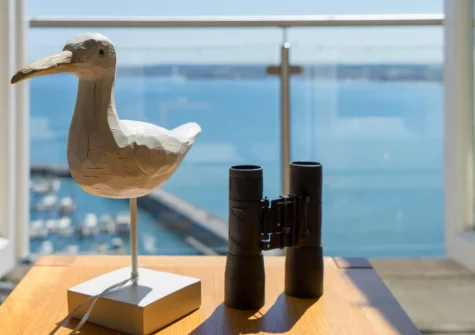 The living area at 9 Marina Court, Torquay