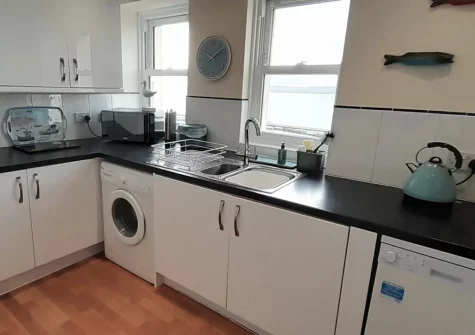 The kitchen at 9 Marina Court, Torquay