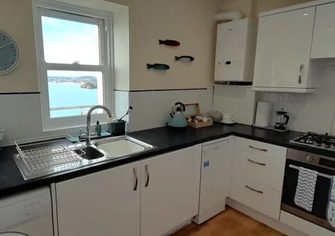 The kitchen at 9 Marina Court, Torquay