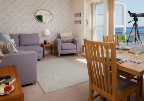 9 Marina Court, Torquay is a beautifully positioned second-floor apartment with stunning harbour views, with a generous that's balcony perfect for al fresco dining, modern interiors, and Torquay' restaurants & beaches within easy strolling distance.