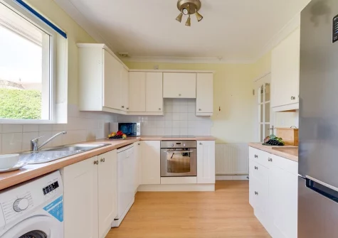 The kitchen at 9 Porthilly View, Padstow