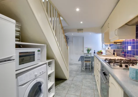 The kitchen at 9 Teetotal Street, St Ives