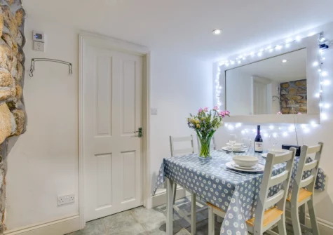 The dining area at 9 Teetotal Street, St Ives
