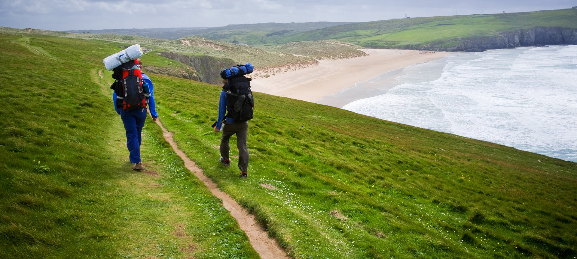 From giant cliffs which plunge into the sea, leafy pathways that ramble along estuaries and views which reach out to an endless, hazy horizon, Cornwall is a walker's paradise.