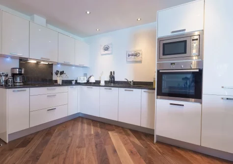 The kitchen at Abalone, St Ives