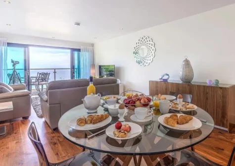 The dining area at Abalone, St Ives