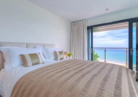 Bedroom #1 at Abalone, St Ives