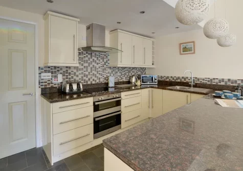 The kitchen at Aberlyn, Lynmouth