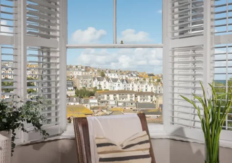 The living room at Alba's Abode, St Ives