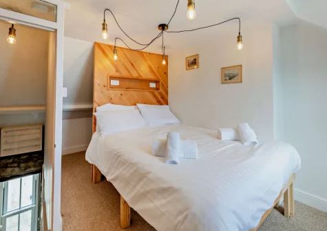Bedroom #1 at Albatross Cottage, Looe