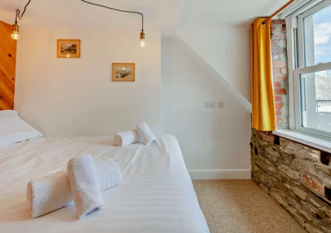 Bedroom #1 at Albatross Cottage, Looe