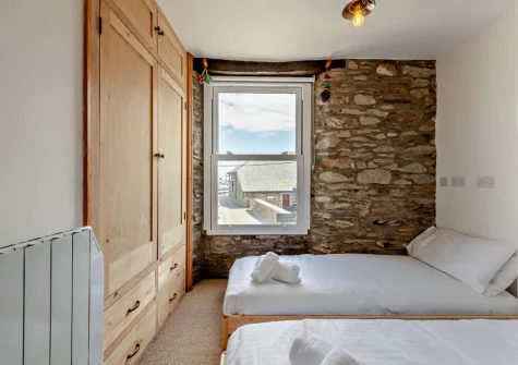 Bedroom #2 at Albatross Cottage, Looe