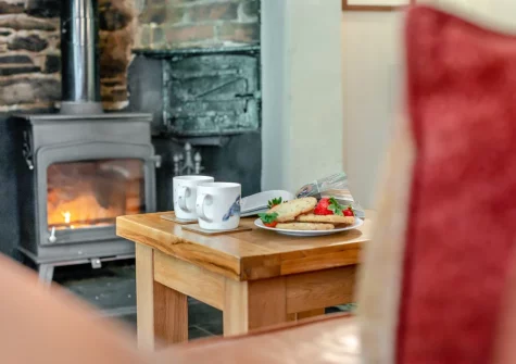 The living room at Alice's Cottage, Looe